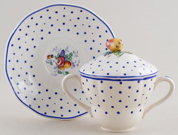 Cup and Saucer lidded c1950s